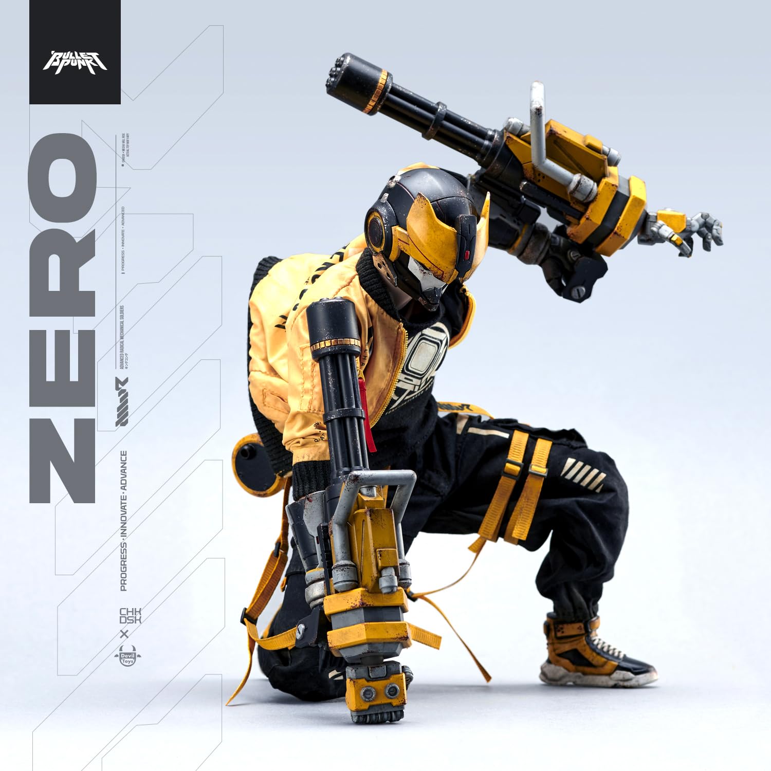 DEVILTOYS MWR BULLETPUNK ZERO ゼロ1/6フィギュア Amazon.co.jp: DEVILTOYS MWR BULLETPUNK ゼロ ZERO 1/6